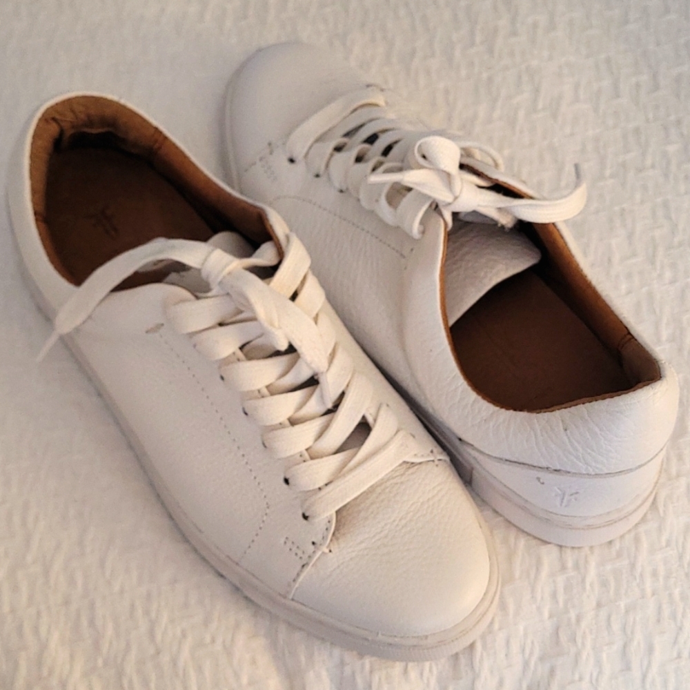 Fry Low Lace leather sneakers
